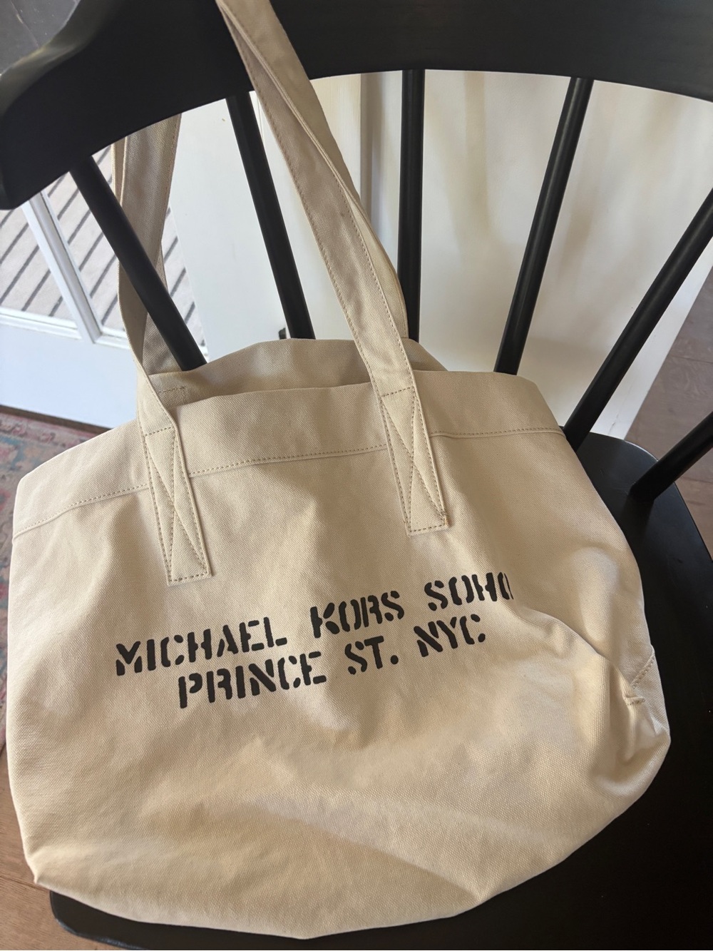 Michael Kors Limited Edition SoHo Prince Street Canvas Tote